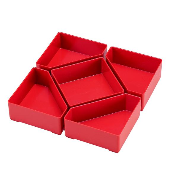 若泉漆器 重箱用仕切 7.5寸校倉重用A仕切朱 H-158-21 -