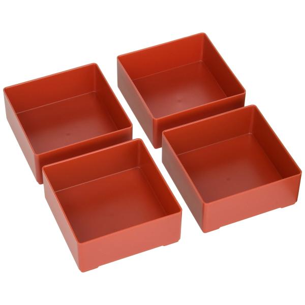 若泉漆器 重箱用仕切 7.5寸校倉重用B仕切朱 H-158-21A -