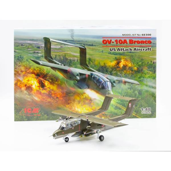 アイシーエム ICM 1/48 アメリカ軍 OV-10А ブロンコ プラモデル 48300