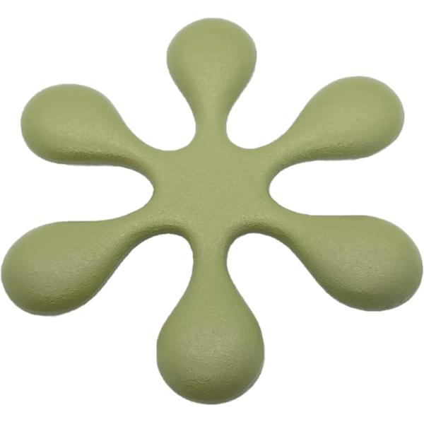 岩鋳 Iwachu 釜敷 トリベット小 艶消若草 ?15cm 南部鉄器 17493