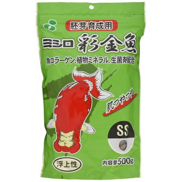 ミシロ 彩金魚 胚芽育成用 SS 浮上性 500g