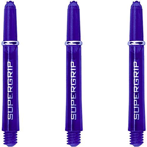 ダーツ用シャフト Harrows シャフト SUPERGRIP ダークパープル ミディ