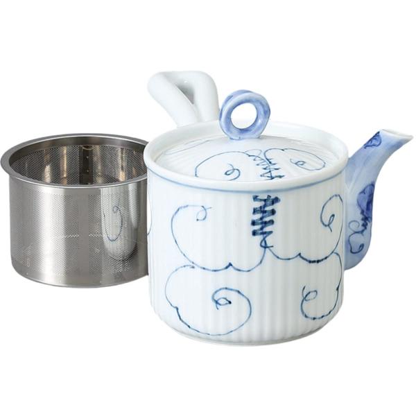 エールネット(Ale-net) 有田焼 唐草ぶどう SS軽量 茶器 陶磁器 急須 ポット