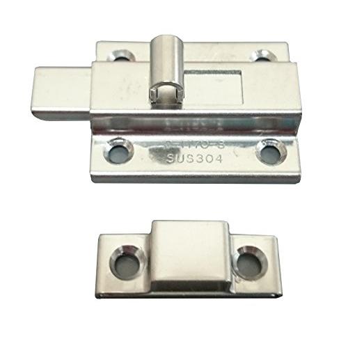 タキゲン ステンレス表付用角ラッチ C-1170-3