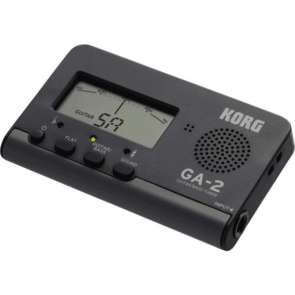 KORG ギター/ベース用チューナー GA-2 個人練習に最適 多弦ギター 多弦ベース フラットチュ...