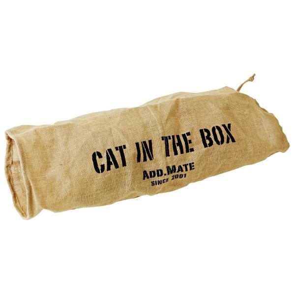 アドメイト (ADD. MATE) cat in the box 麻通り抜けトンネル Mサイズ