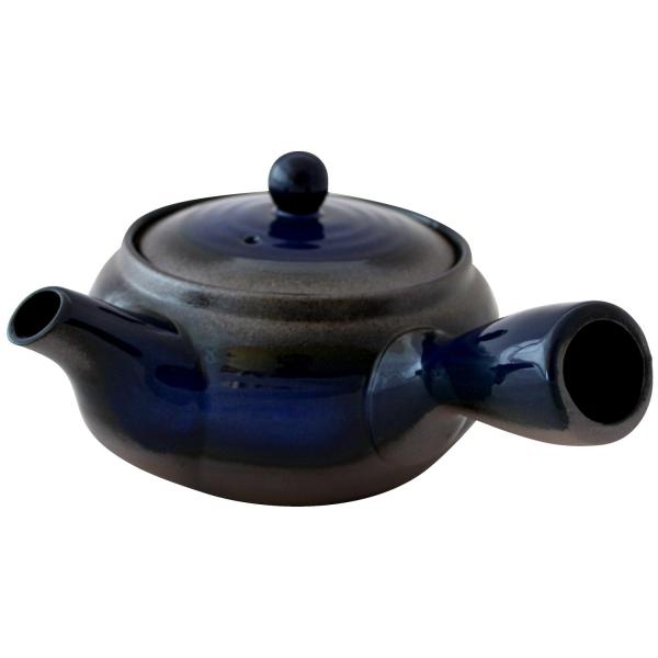 萬古焼 平形 急須 2.0号 生子釉 K22-26