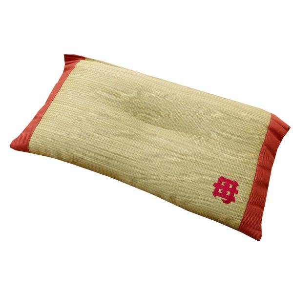 イケヒコ・コーポレーション い草 枕 おふくろの枕 くぼみ平枕 約50×30cm 日本製 #3641...