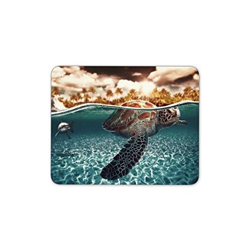 水カメのマウスパッドー滑り止め加工処理 防水材質 疲労軽減 マウスパット