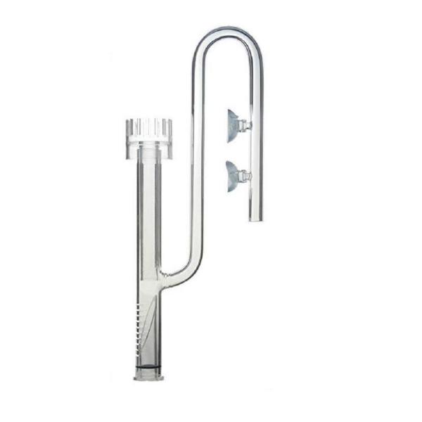 サーフェース スキマー 吸水 クリア ガラス パイプ 油膜 除去 熱帯魚 アクアリウム 水草 水槽 ...