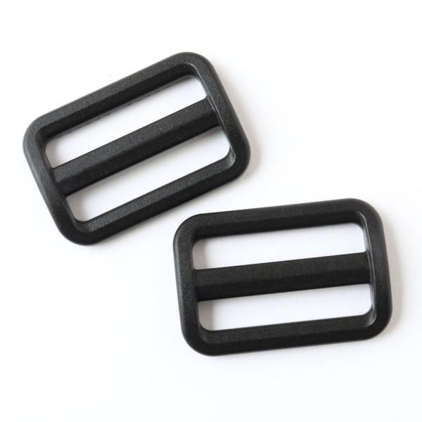 NBK プラスチックパーツ プラパーツ アジャスター 黒 39mm巾 2個入 LA38-580