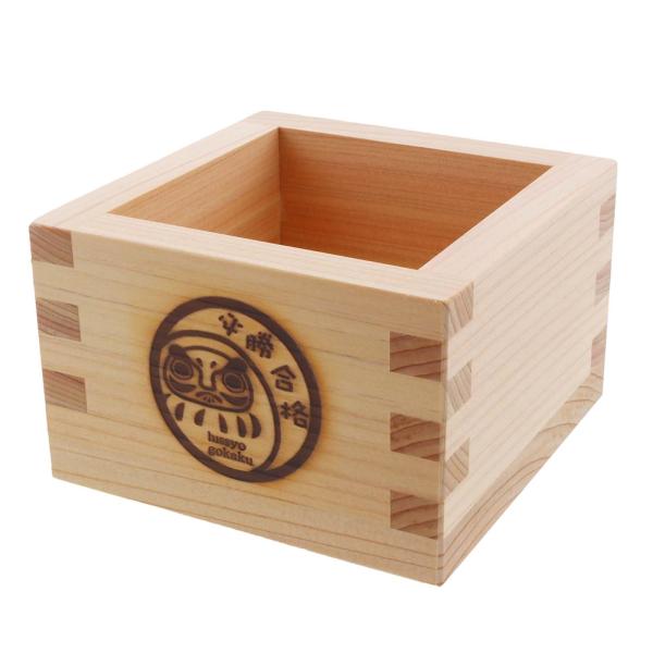 ヤマコー ひのき縁起桝 必勝合格だるま 83867