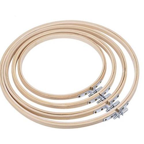 CCINEE　13cm/17cm/20cm/23cm/26cm 竹製　刺しゅう枠　刺繍フープ　5枚入...