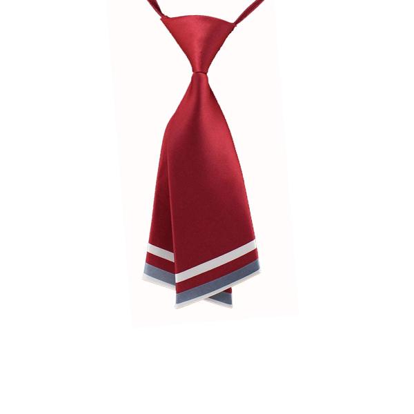 HANERDUN（ヘイナーダン）ネクタイワンタッチ 女性用 ショートタイ 制服ネクタイ カワイイ シ...