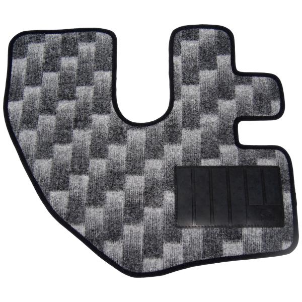 サムロマット運転席のみ フロアマット グレー No.57 日野(トヨタ)2t エアループデュトロ(ダ...