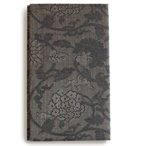 むす美 金封 ふくさ (箱入り) 京錦 花唐草 グレー 日本製 50085-006