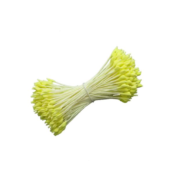 アートフラワー花芯 イバラペップ大 黄色2束入