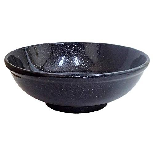 ラーメン丼 特大 25cm 8.0丼 玉高台丼 黒 新中華 美濃焼