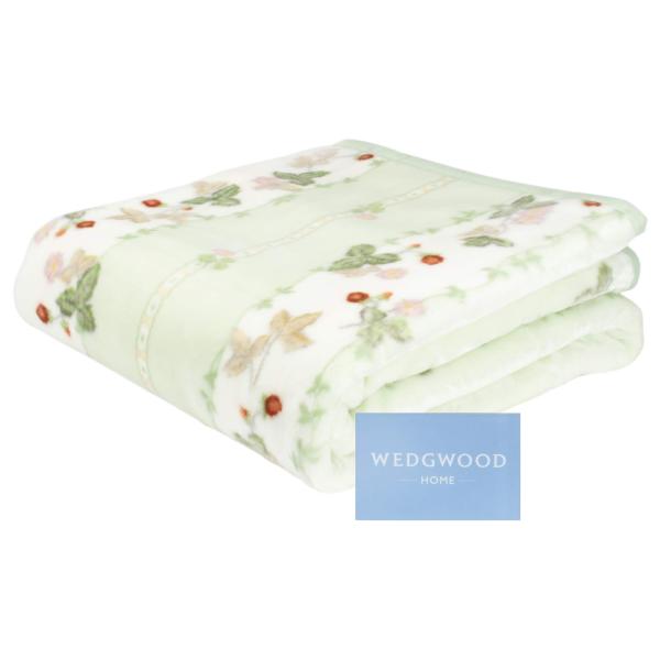 nishikawa 【 西川 】 毛布 シングル ウェッジウッド ワイルドストロベリー なめらか 日...