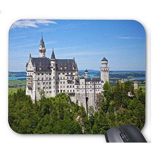 ノイシュヴァンシュタイン城のマウスパッド：フォトパッド（世界の城シリーズ） (A)
