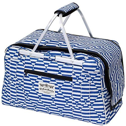 丸和貿易 ファニーフィールド ペットキャリーバック ボーダーネイビー 400831402