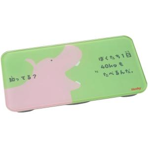 ハシートップイン(Hashy TOPIN) 体重計 体重ワカール かば BH-2974