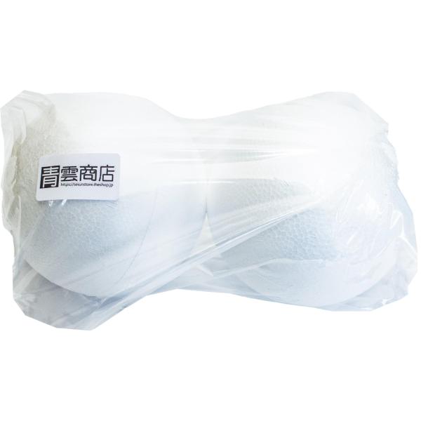 青雲商店 発泡スチロール 球 直径70mm×2個