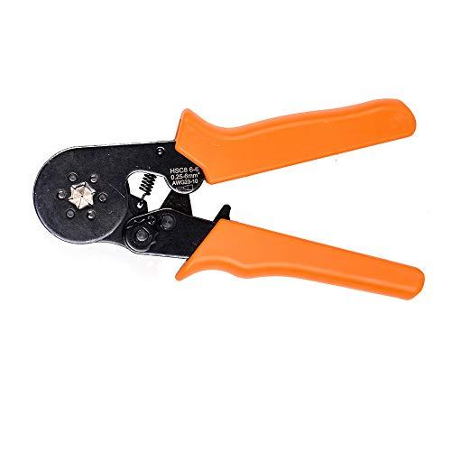 NUZAMAS調整可能なラチェッティングフェルール六角六角クリバーペンチ工具0.25?6.0mm A...
