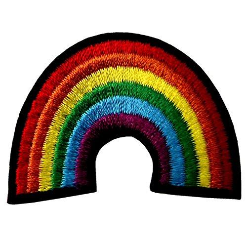 LGBTゲイプライドレズビアンレインボーフラッグ刺繍のバッジのアイロン付けまたは縫い付けるワッペン