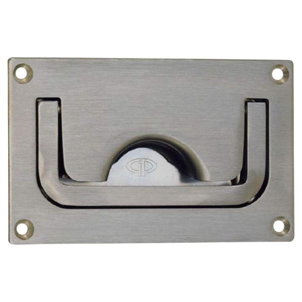 ジョー・プリンス竹下 ステンレス角型平面取手 1個 H-145-SUS H-145-SUS