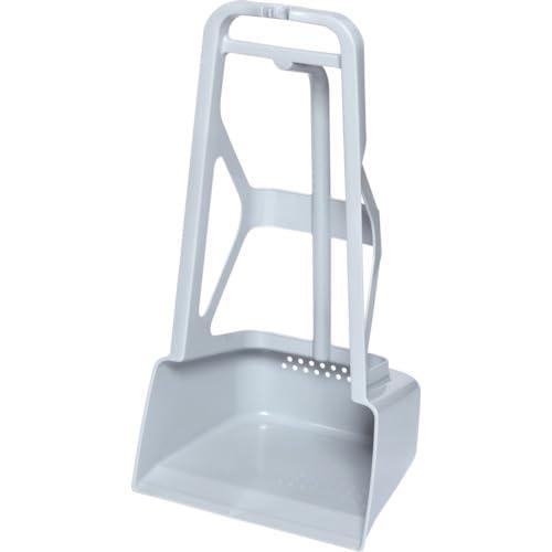 ヒマラヤ化学工業所 腰らくちりとり グレー