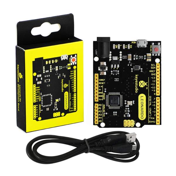 KEYESTUDIO 5V Leonardo R3開発ボード+ USBケーブル for Arduin...