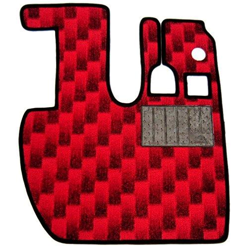 サムロマット運転席のみ フロアマット レッド No.81 日野 大型 '17プロフィア 4ｔ標準 '...