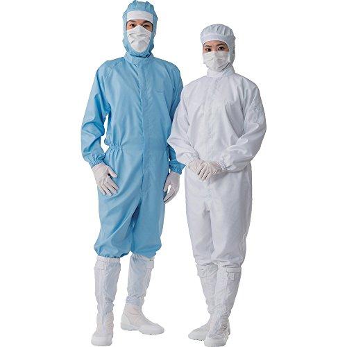 ESD対策無塵衣 FS150C 白 3L /1-9731-01