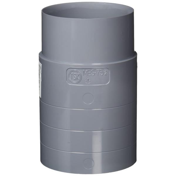 東栄管機 トーエー VU継手 持出しソケット 75 VUMBS75 塩ビ管VU継手(排水用)