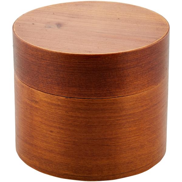 曲げワッパ丸二段弁当 目摺り AM-MJ487