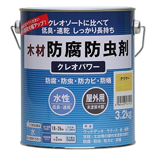 和信ペイント クレオパワー クリヤー 3.2kg 800503