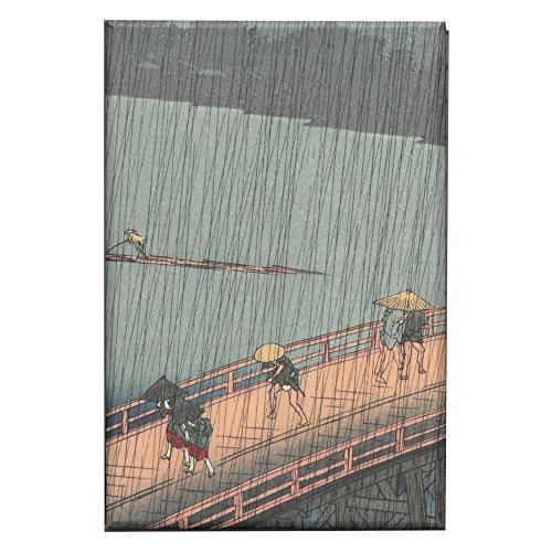 芸艸堂 御朱印帳 歌川広重 名所江戸百景 大はしあたけの夕立 浅草田甫酉の町詣 N011