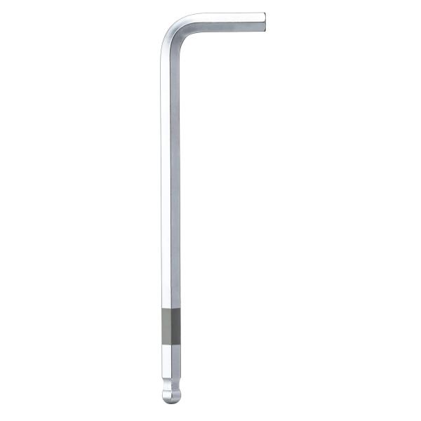 ワイズ(WISE) ボールポイント六角棒レンチ 8.0mm (セミロング) 日本製/本締めが可能/[...