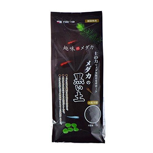 カミハタ メダカの黒い土 1リットル