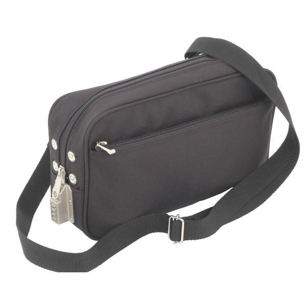 鍵のいらない鍵付きバッグ 集金用ショルダーバッグ SED-1錠付 A5収納 国産 集金業務 SED1...