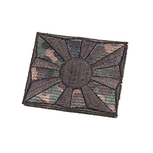 明日香縫製 陸自連隊旗 パッチ 迷彩二型