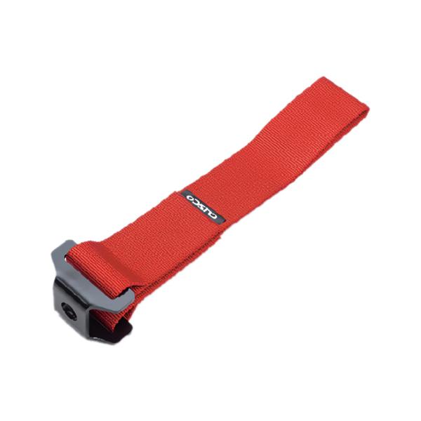 クスコ (CUSCO) トーストラップ (けん引フック) 縦止め レッド 赤 00B CTV RD