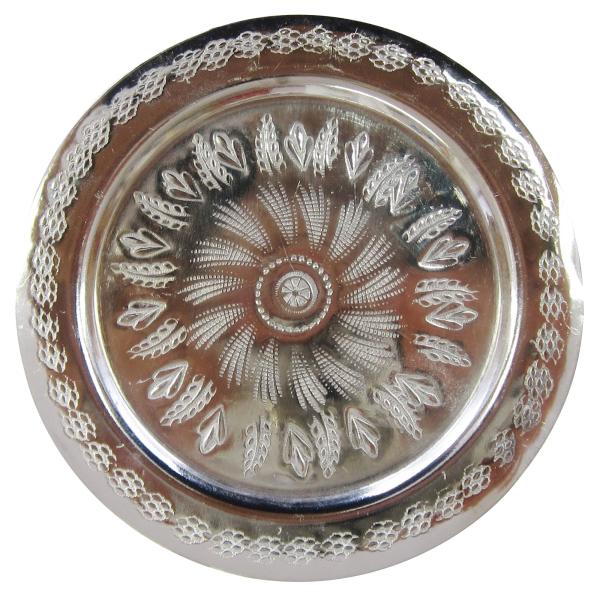 ファティマ モロッコ コースター シルバー 11x11x0.5cm