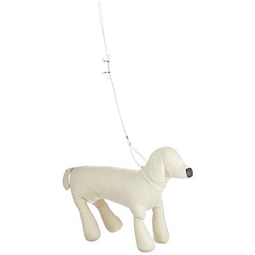 キンペックス プロ用訓練リード ショートドッグ専用 パラシュートマーチンゲルリード 白 M サイズ