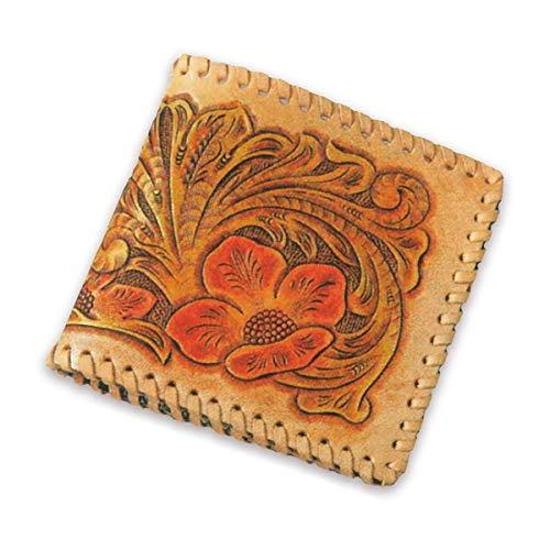 クラフト社 革キット 札入 レース入 黒・4154-02