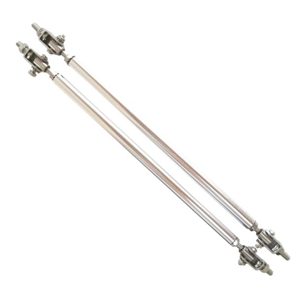 CAR-Amiyu コネクションロッド 汎用 バンパー デフューザー ステンレス製 200mm 2本...