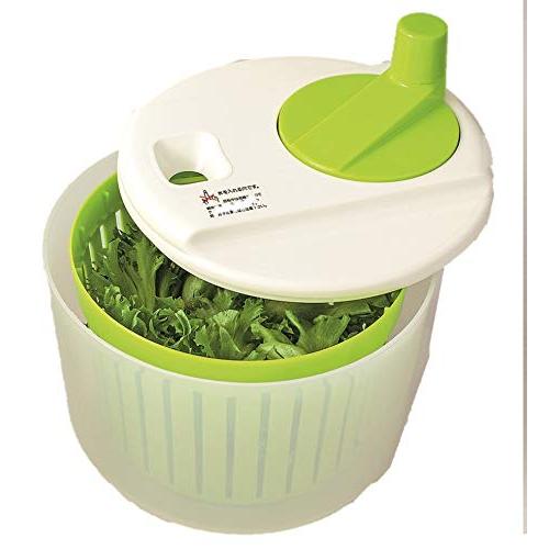 株式会社ヒロショウ サラダスピナー(野菜水切り) ホワイト φ22×20 YMV-205