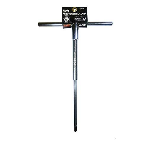 ワイズ(WISE) レンチ T型六角棒レンチ 600T-60 6.0mmx272