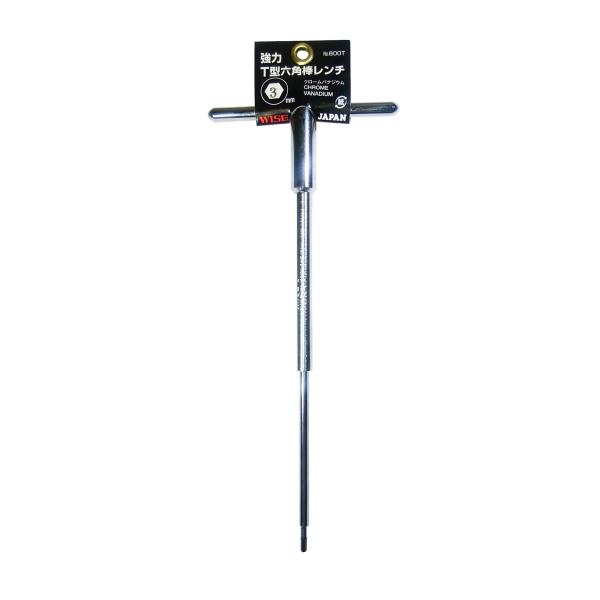 ワイズ(WISE) レンチ T型六角棒レンチ 600T-30 3.0mmx248